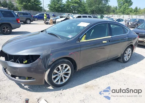 2015 Chrysler 200 C из США, поврежденный, VIN 1C3CCCCB8FN545415